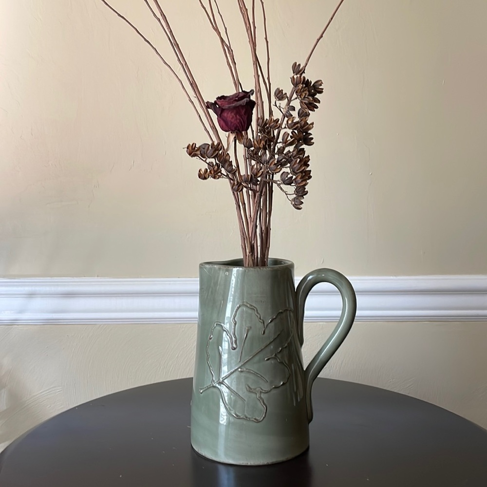Italian Ceramic Pitcher - Picture 2 of 4